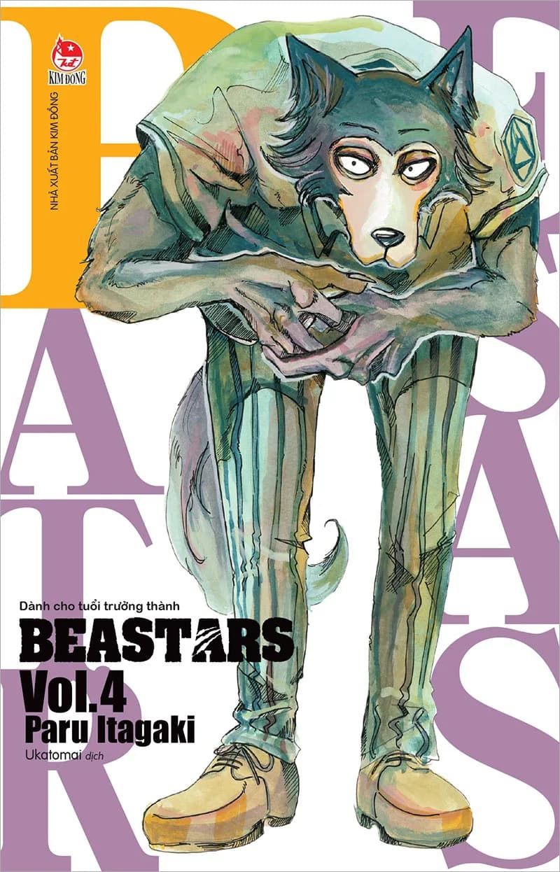 BEASTARS - Tập 4 - ảnh đúng phiên bản từ NXB Kim Đồng
