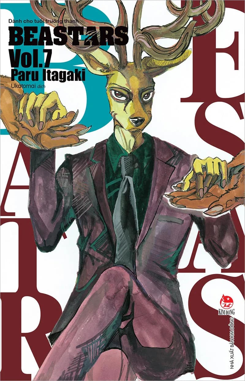 BEASTARS - Tập 7 - ảnh đúng phiên bản từ NXB Kim Đồng