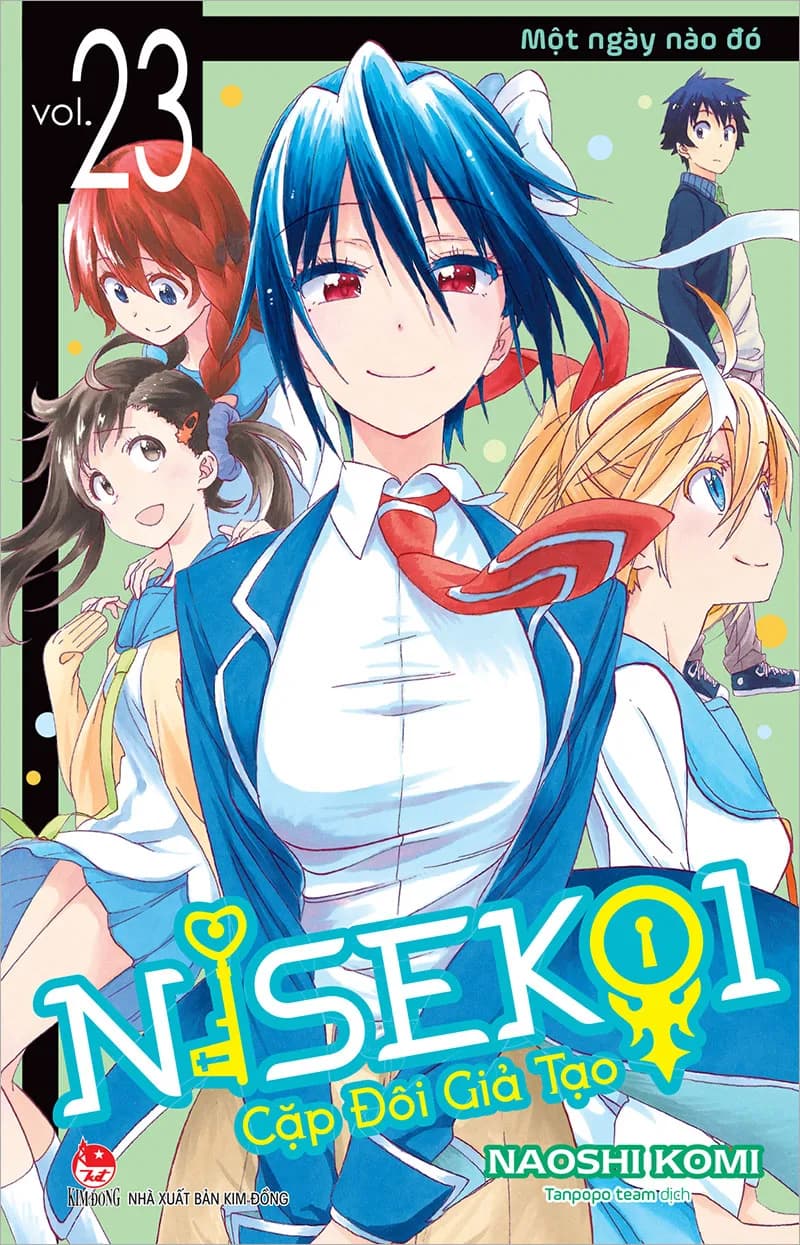 Nisekoi - Cặp đôi giả tạo - Tập 23 - ảnh bìa chính thức từ NXB Kim Đồng