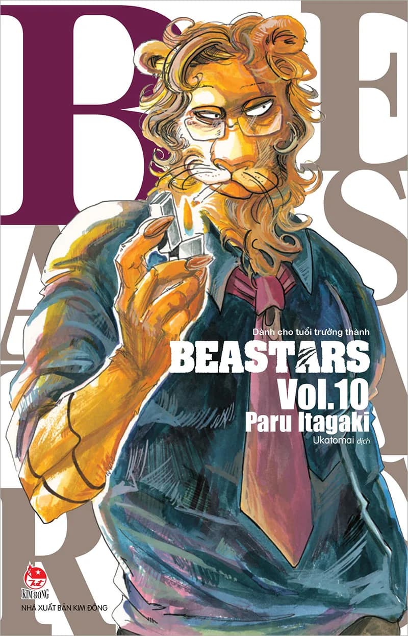 BEASTARS - Tập 10 - ảnh đúng phiên bản từ NXB Kim Đồng
