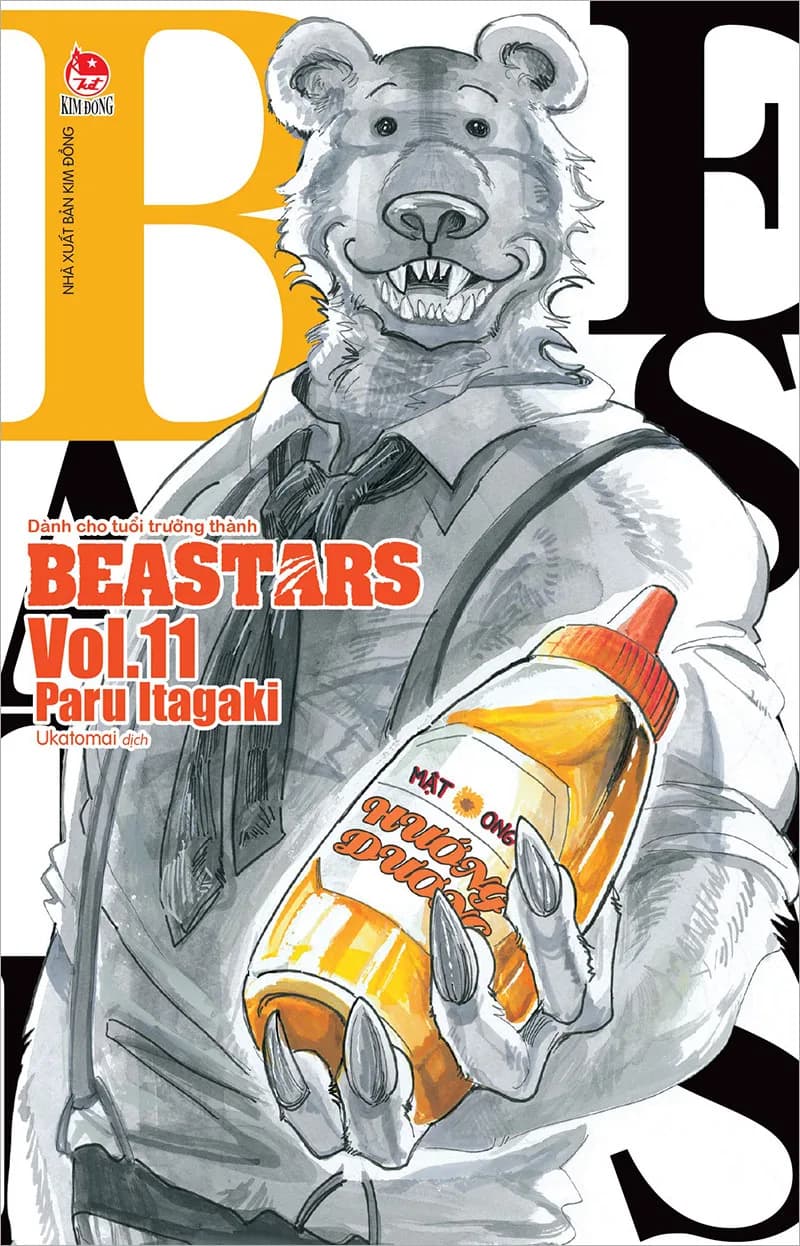 BEASTARS - Tập 11 - ảnh đúng phiên bản từ NXB Kim Đồng
