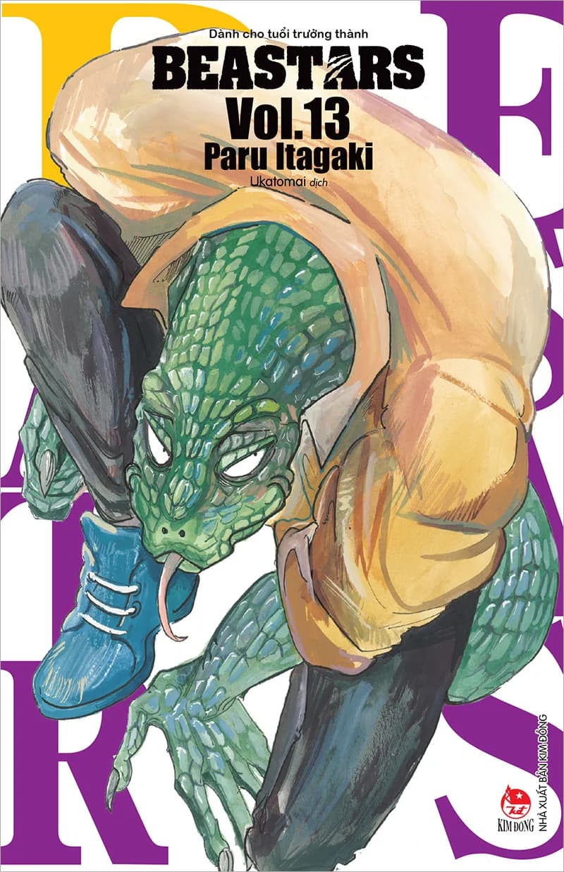 BEASTARS - Tập 13 - ảnh đúng phiên bản từ NXB Kim Đồng