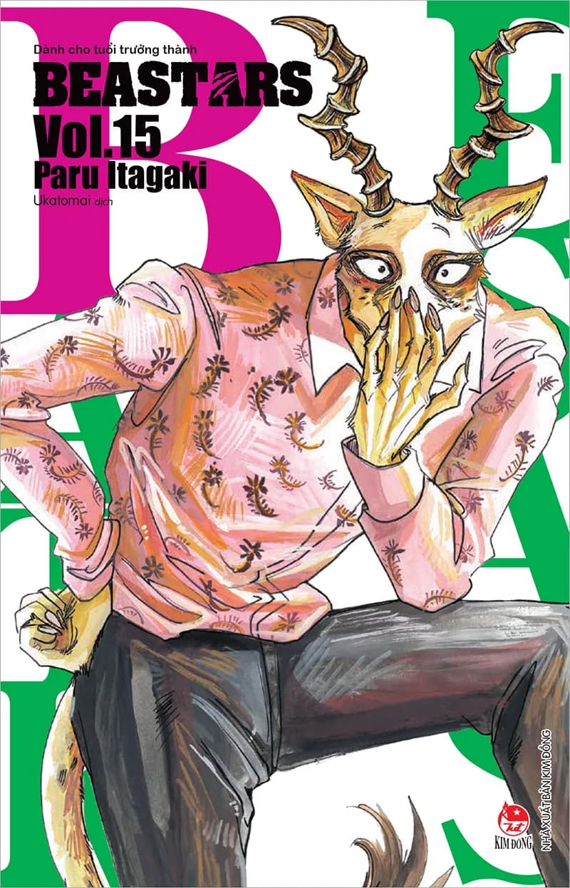 BEASTARS - Tập 15 - ảnh đúng phiên bản từ NXB Kim Đồng