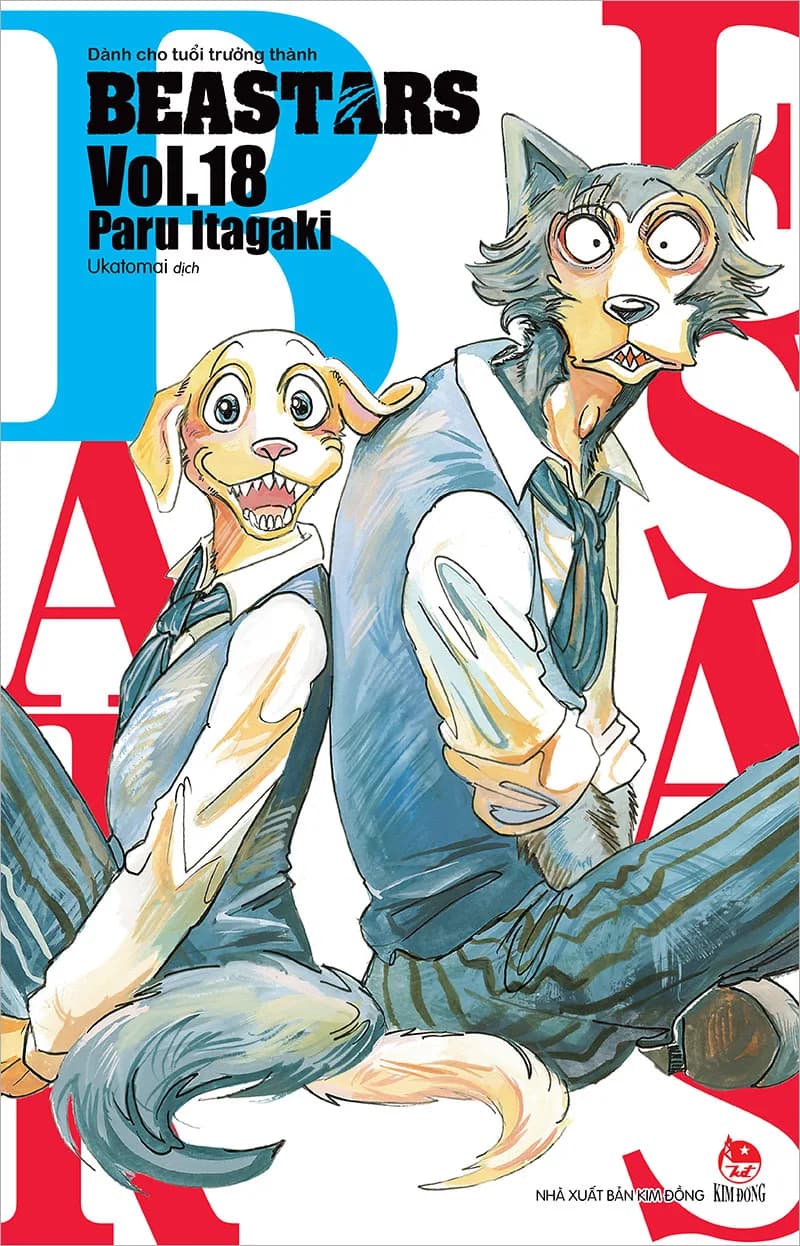 BEASTARS - Tập 18 - ảnh đúng phiên bản từ NXB Kim Đồng