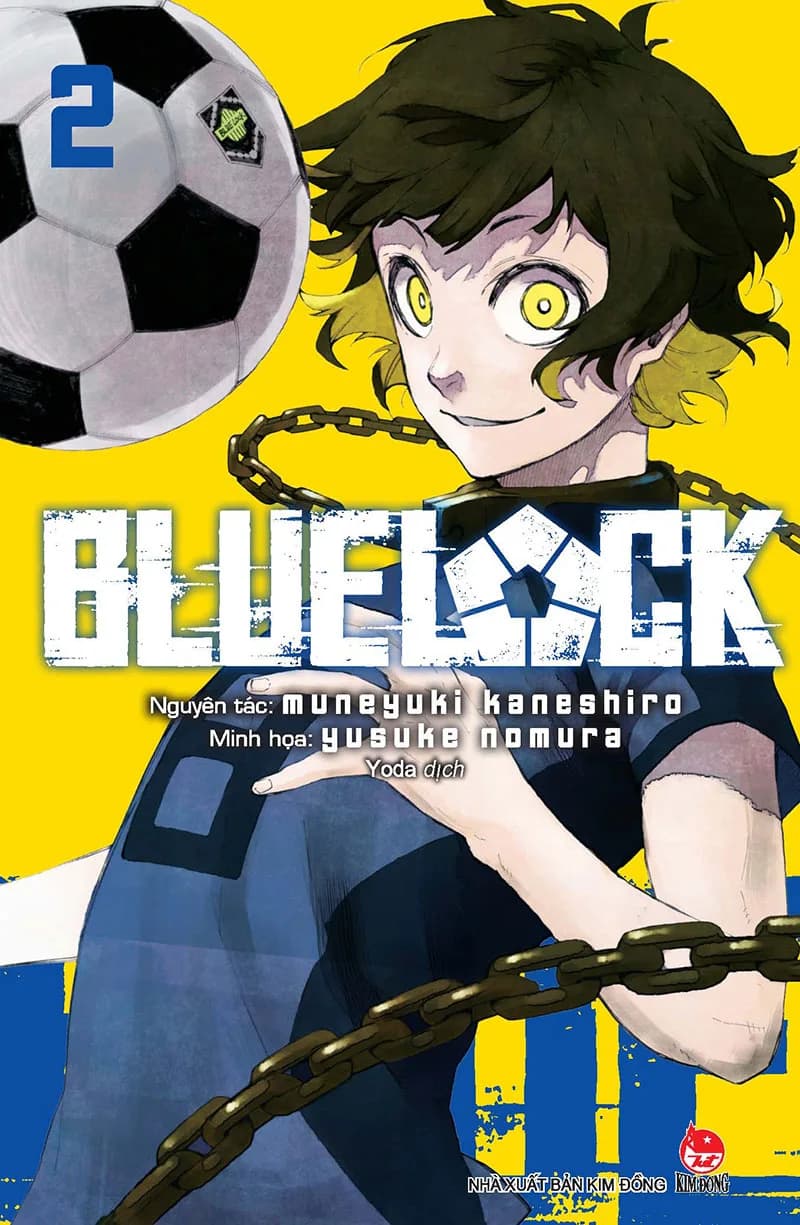 Blue Lock - Tập 2 - ảnh đúng phiên bản từ NXB Kim Đồng