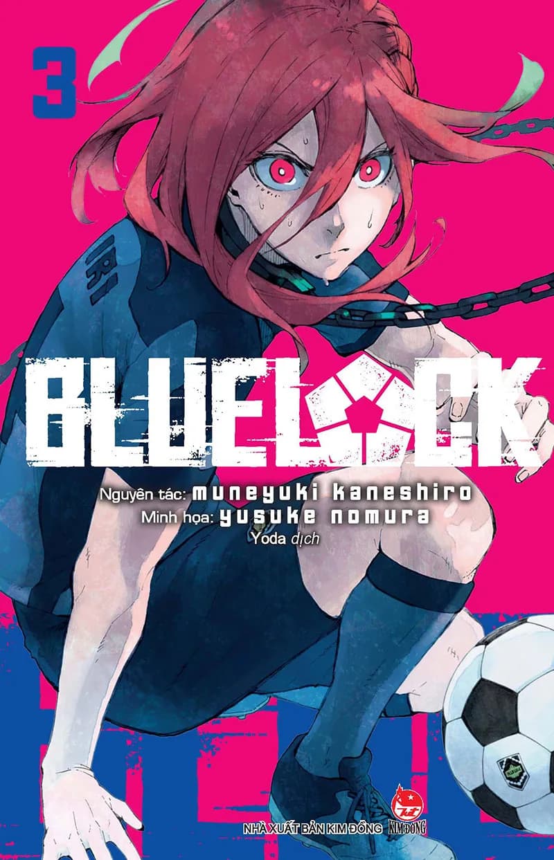 Blue Lock - Tập 3 - ảnh đúng phiên bản từ NXB Kim Đồng