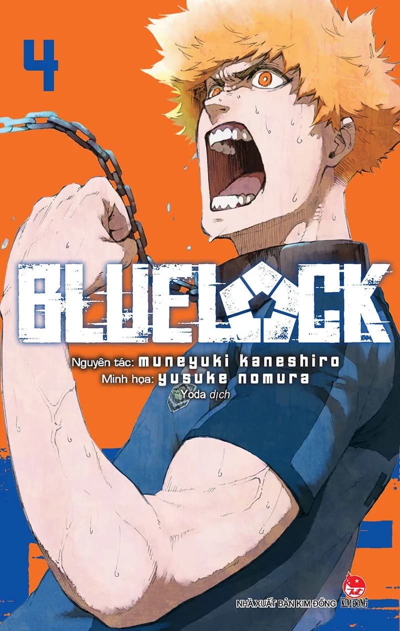 Blue Lock - Tập 4 - ảnh đúng phiên bản từ NXB Kim Đồng