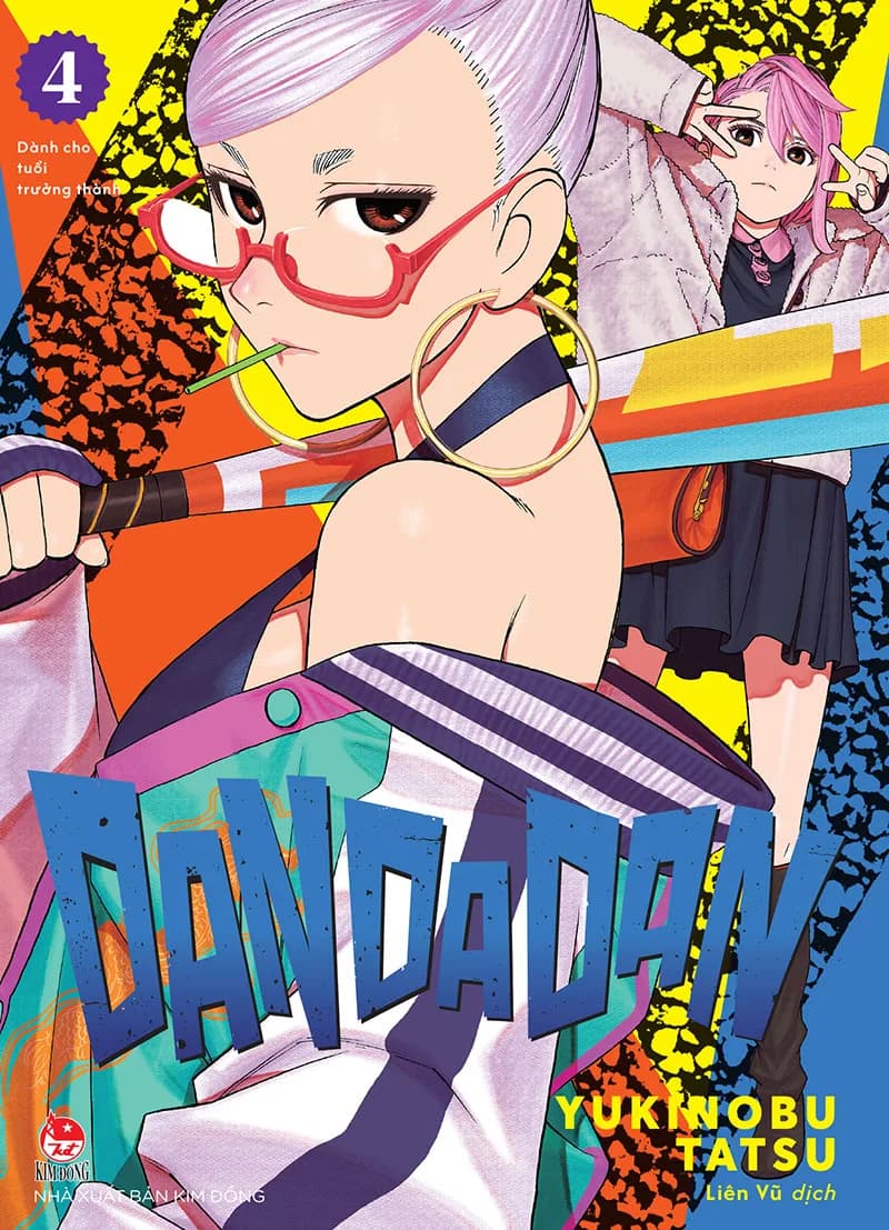 DAN DA DAN - Tập 4 - ảnh đúng phiên bản từ NXB Kim Đồng