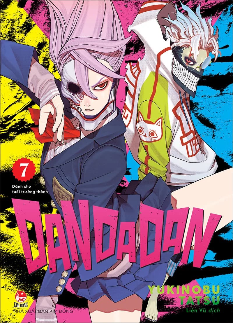 DAN DA DAN - Tập 7 - ảnh đúng phiên bản từ NXB Kim Đồng