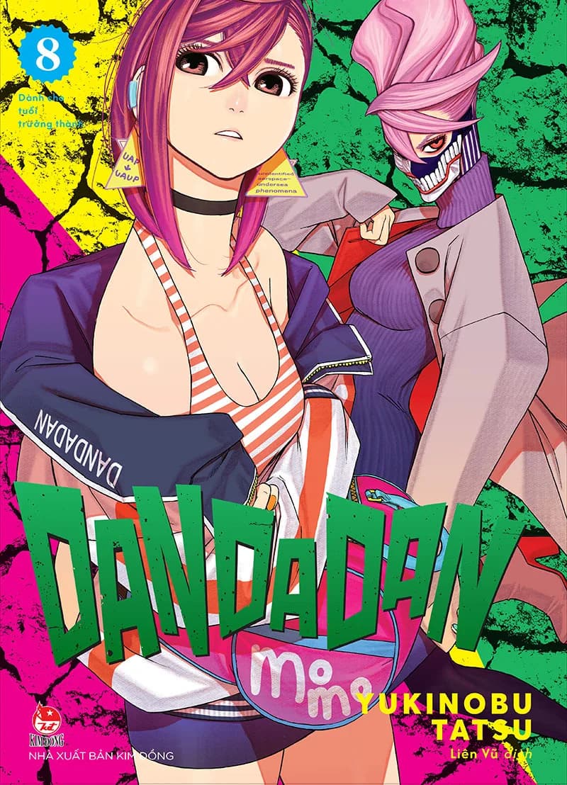 DAN DA DAN - Tập 8 - ảnh đúng phiên bản từ NXB Kim Đồng