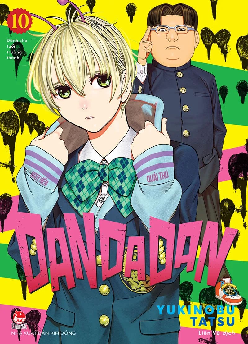 DAN DA DAN - Tập 10 - ảnh đúng phiên bản từ NXB Kim Đồng