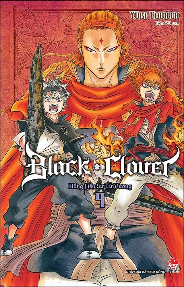 Black Clover - Tập 4 - ảnh đúng phiên bản từ Thư viện bìa manga Việt Nam