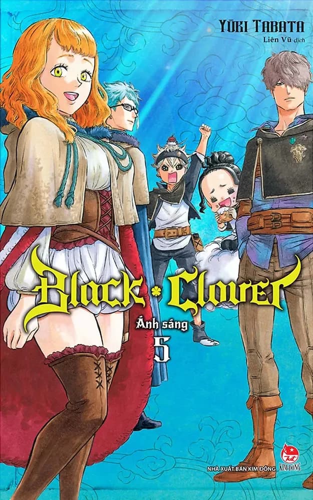 Black Clover - Tập 5 - ảnh đúng phiên bản từ Thư viện bìa manga Việt Nam
