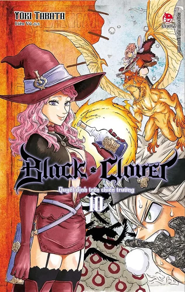 Black Clover - Tập 10 - ảnh đúng phiên bản từ Thư viện bìa manga Việt Nam