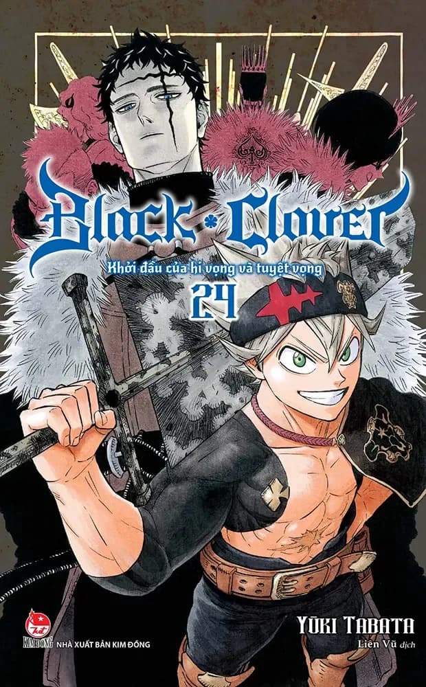 Black Clover - Tập 24 - ảnh đúng phiên bản từ Thư viện bìa manga Việt Nam