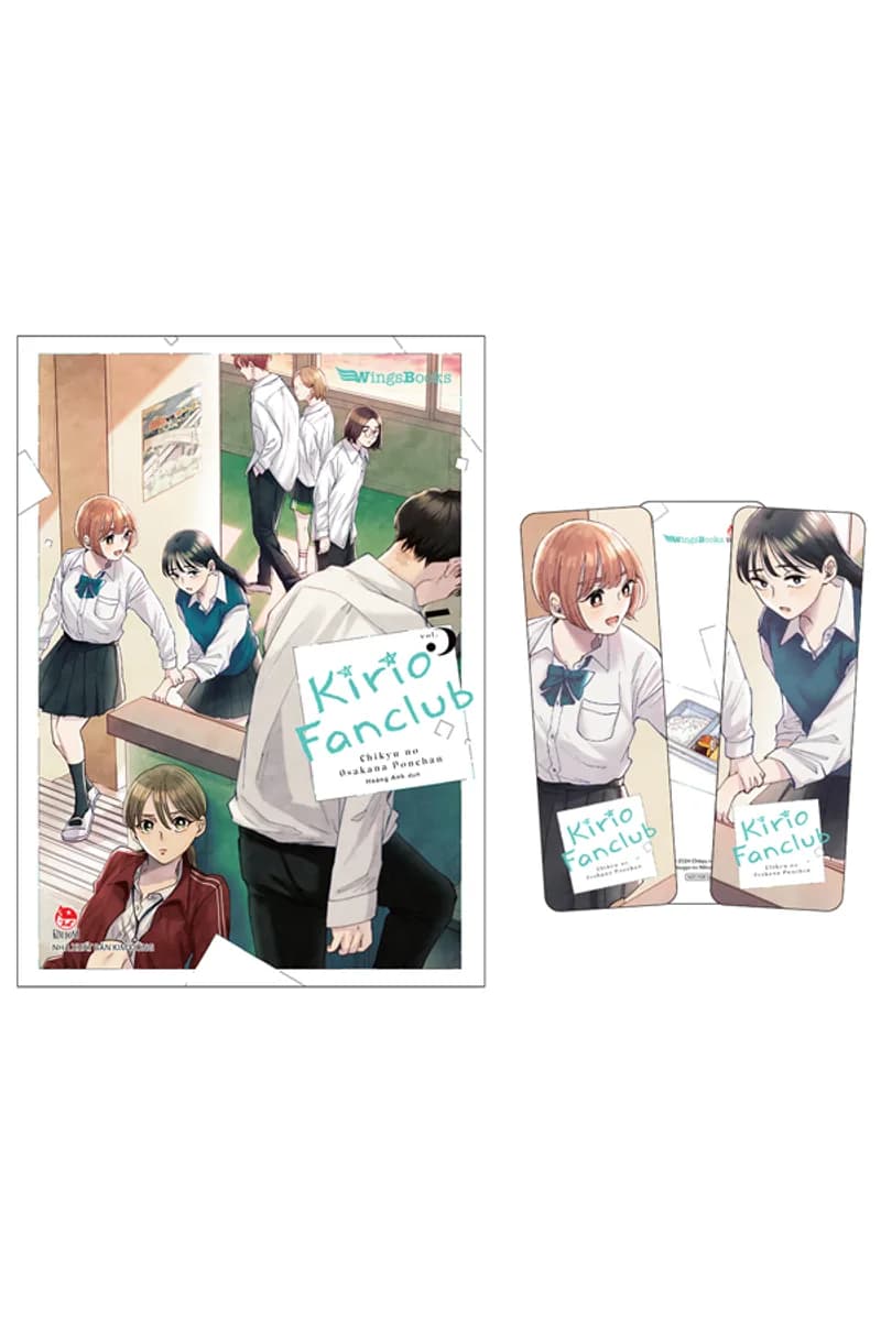 Bìa Kirio Fanclub - Tập 5 - Tặng Kèm Set 2 Bookmark