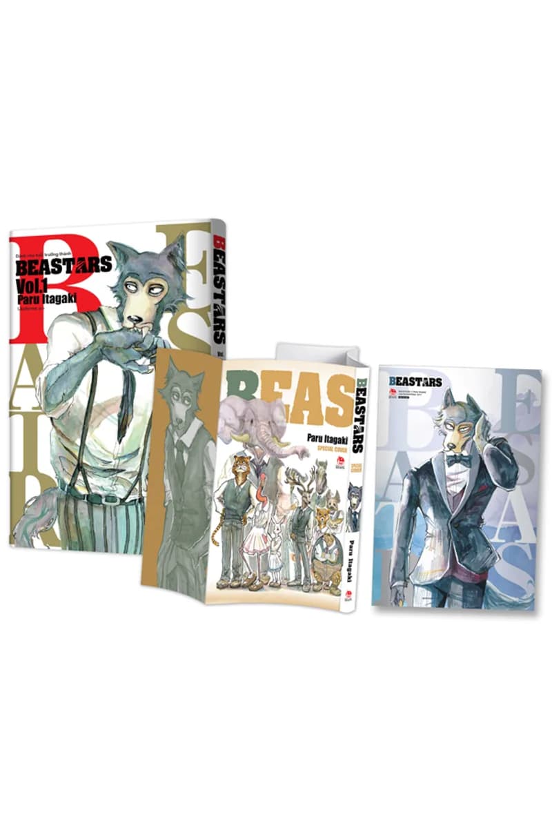 Beastars - Tập 1 - Tặng Kèm Special Cover + Metalize Card - ảnh đúng phiên bản từ Fahasa