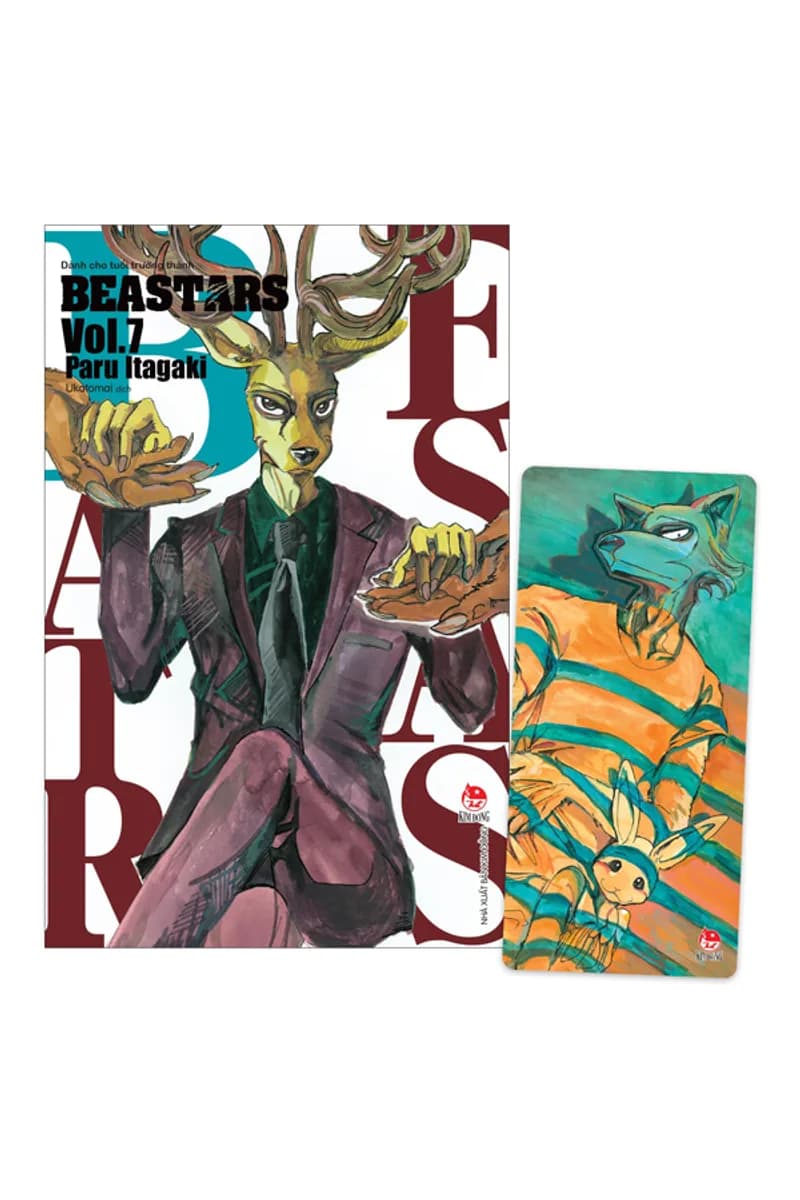Beastars - Tập 7 - Tặng Kèm Bookmark - ảnh đúng phiên bản từ Fahasa