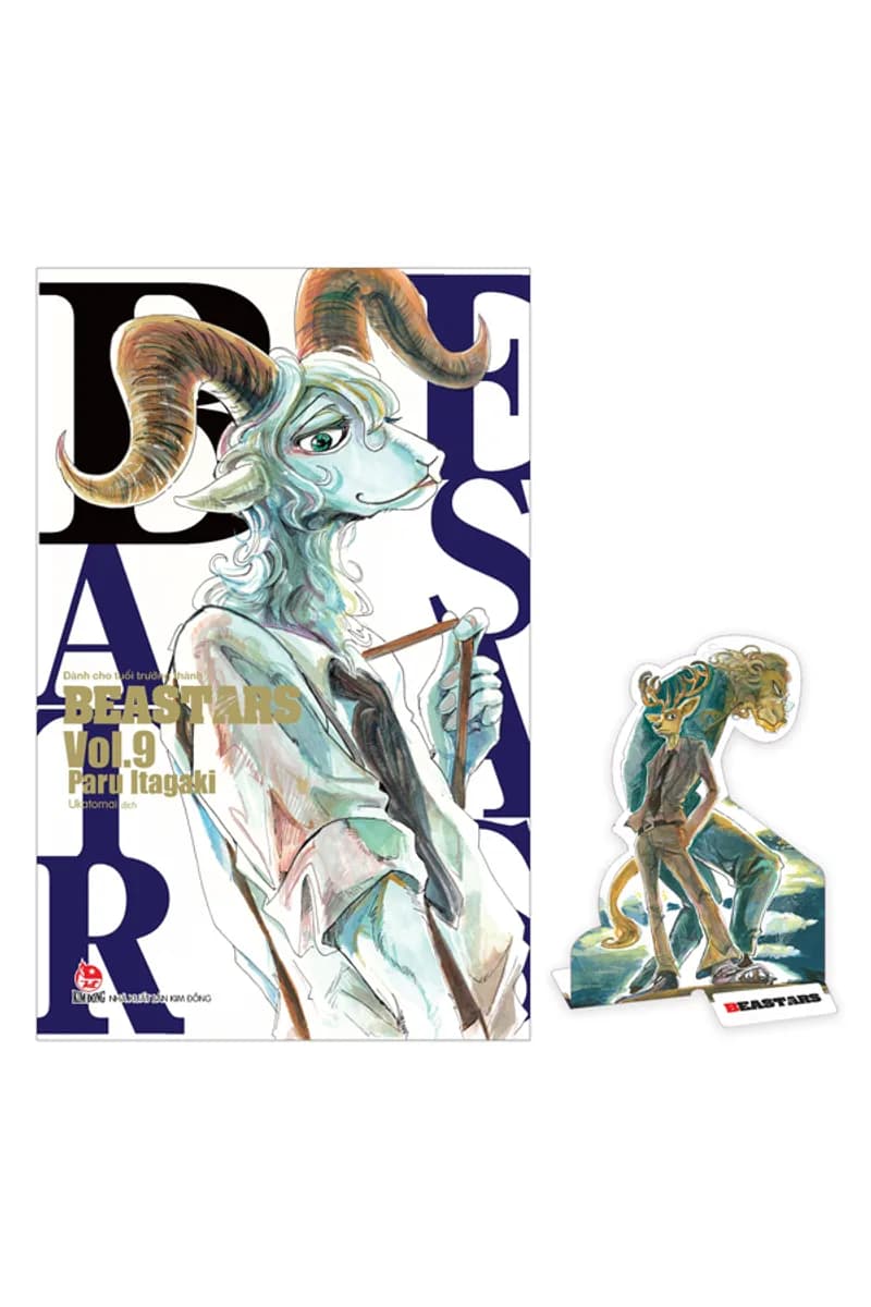Beastars - Tập 9 - Tặng Kèm Standee PVC - ảnh đúng phiên bản từ Fahasa