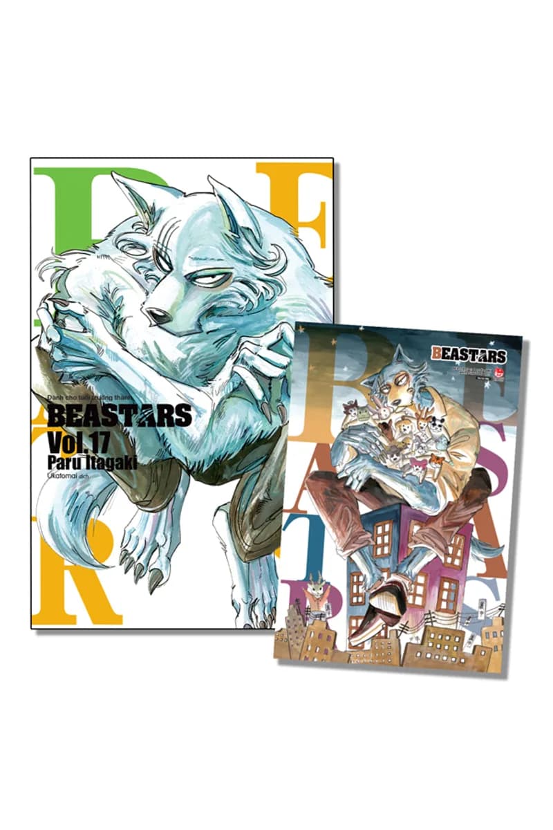 Beastars - Tập 17 - Tặng Kèm Card Metalize - ảnh đúng phiên bản từ Fahasa