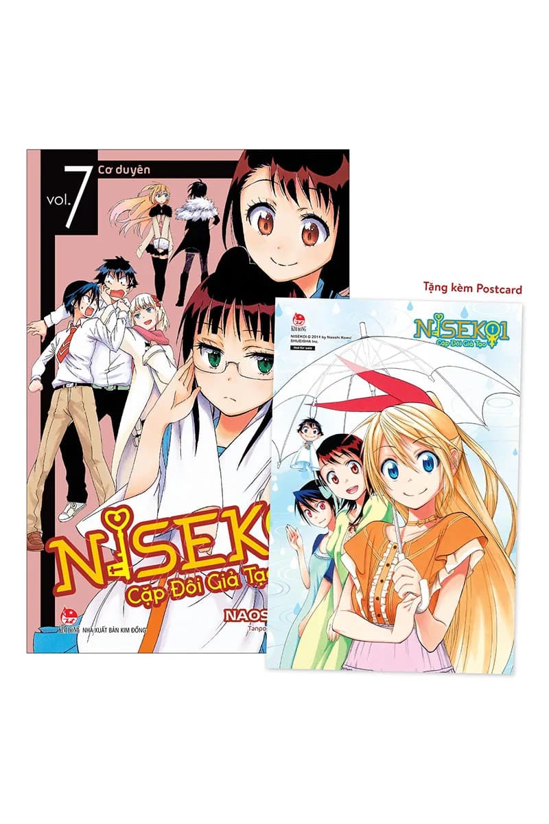 Nisekoi - Cặp Đôi Giả Tạo - Tập 7 - Tặng Kèm Postcard - ảnh đúng phiên bản từ Fahasa / nhà phát hành