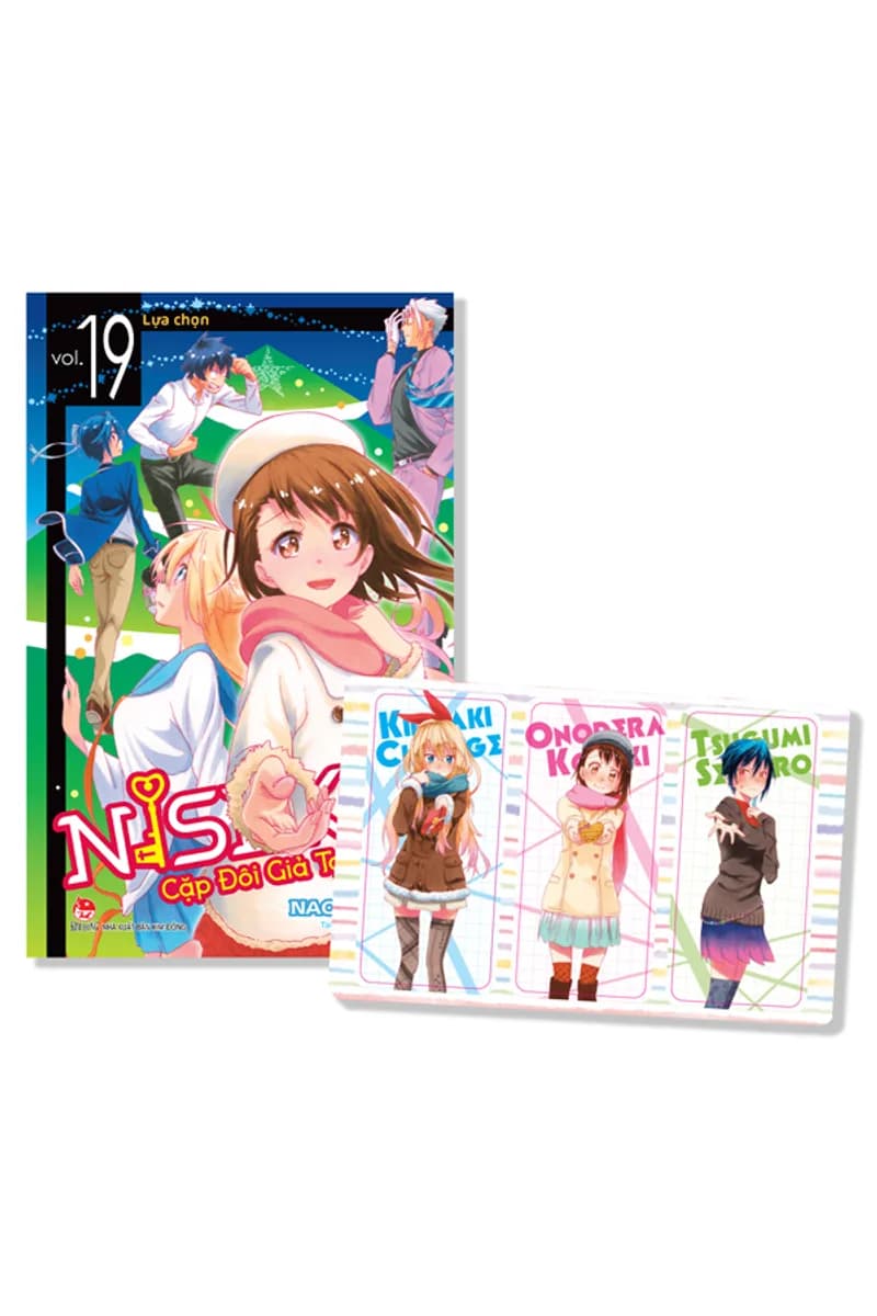 Nisekoi - Cặp Đôi Giả Tạo - Tập 19 - Tặng Kèm Set 3 Bookmark - ảnh đúng phiên bản từ Fahasa / nhà phát hành
