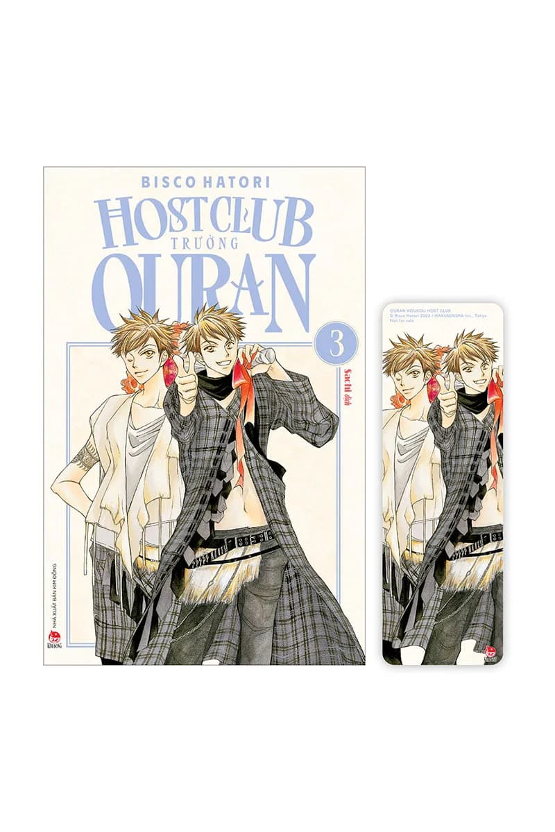 Host Club Trường Ouran - Tập 3 - Tặng Kèm Bookmark - ảnh đúng phiên bản từ NXB Kim Đồng