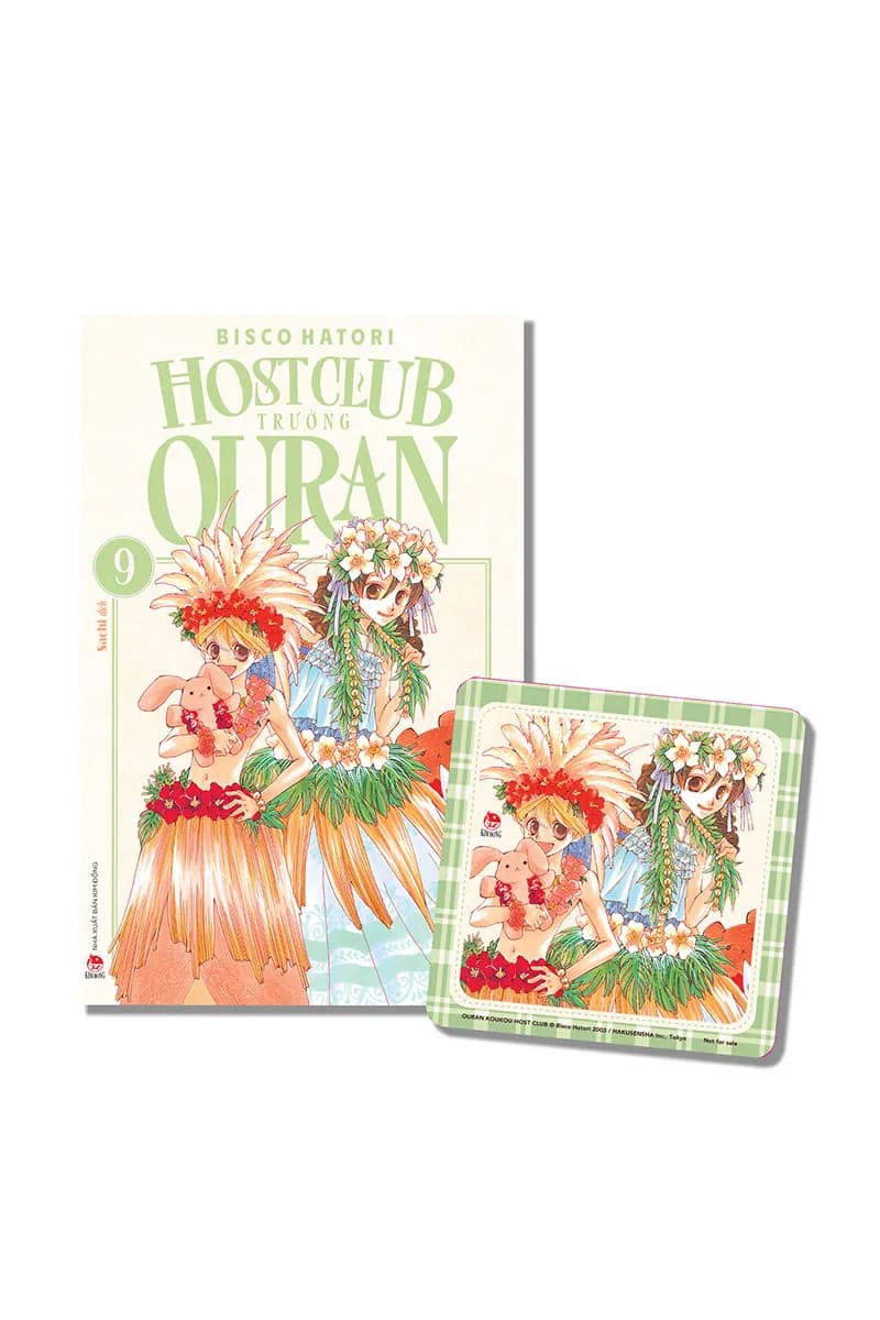 Host Club Trường Ouran - Tập 9 - Tặng Kèm Lót Ly - ảnh đúng phiên bản từ NXB Kim Đồng