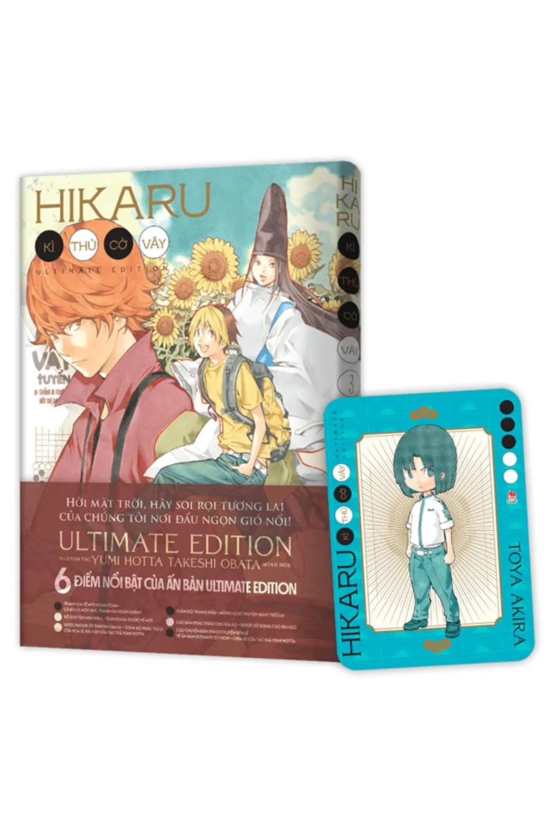 Hikaru - Kì Thủ Cờ Vây - Ultimate Edition - Tập 3 - Tặng Kèm Character Card - ảnh đúng phiên bản từ Fahasa / nhà phát hành
