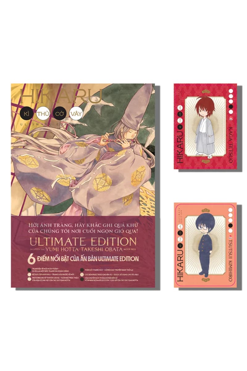 Hikaru - Kì Thủ Cờ Vây - Ultimate Edition - Tập 4 - Tặng Kèm 2 Character Card - ảnh đúng phiên bản từ Fahasa / nhà phát hành