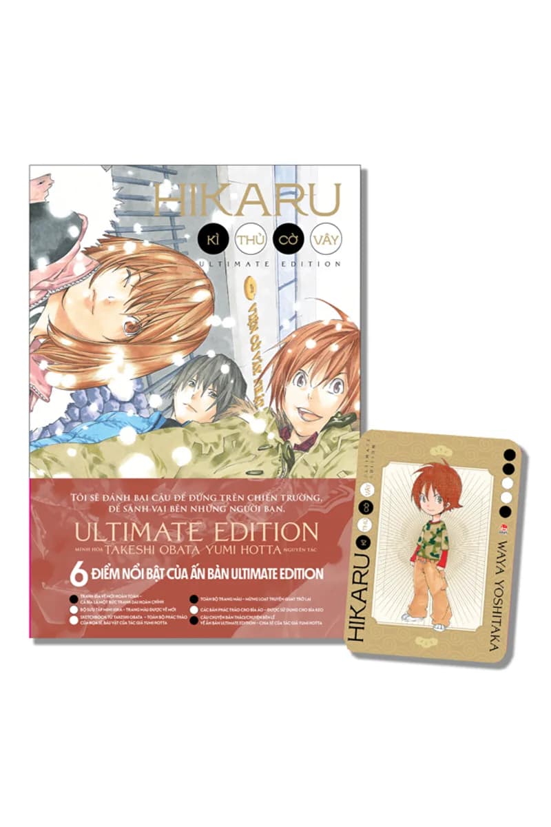 Hikaru - Kì Thủ Cờ Vây - Ultimate Edition - Tập 6 - Tặng Kèm Character Card - ảnh đúng phiên bản từ Fahasa / nhà phát hành