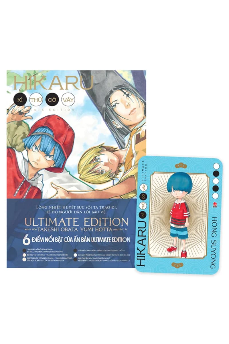 Hikaru - Kì Thủ Cờ Vây - Ultimate Edition - Tập 8 - Tặng Kèm Character Card - ảnh đúng phiên bản từ Fahasa / nhà phát hành