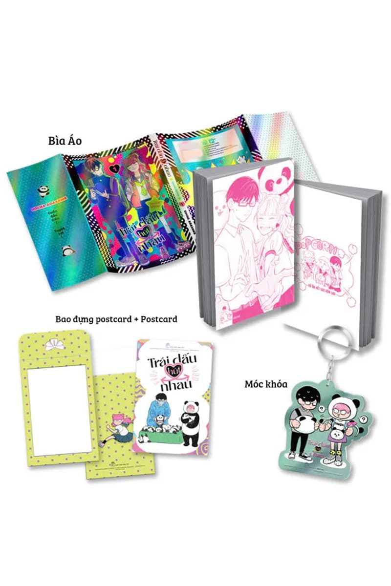Trái Dấu Hút Nhau - Tập 1 - Special Edition - Tặng Kèm Bao Đựng Postcard + Postcard + Móc Khóa Mica - ảnh đúng phiên bản từ Fahasa / nhà phát hành