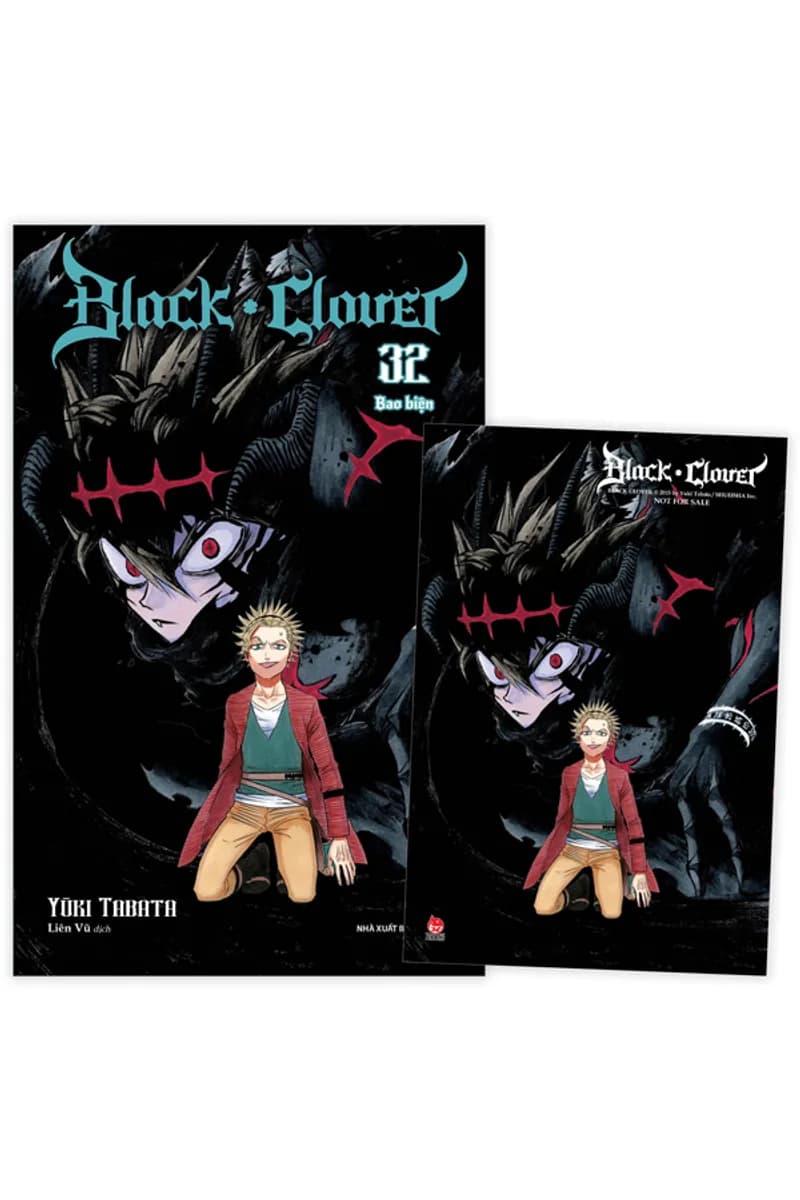 Black Clover - Tập 32 - Bao Biện - Tặng Kèm Postcard - ảnh đúng phiên bản từ Fahasa / nhà phát hành