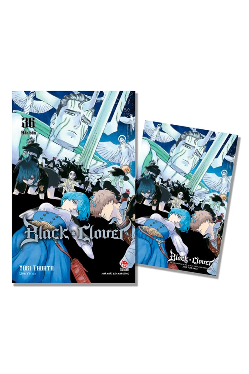 Black Clover - Tập 36 - Duyên Tình Của Hắc Bộc Ngưu - Tặng Kèm Postcard - ảnh đúng phiên bản từ Fahasa / nhà phát hành