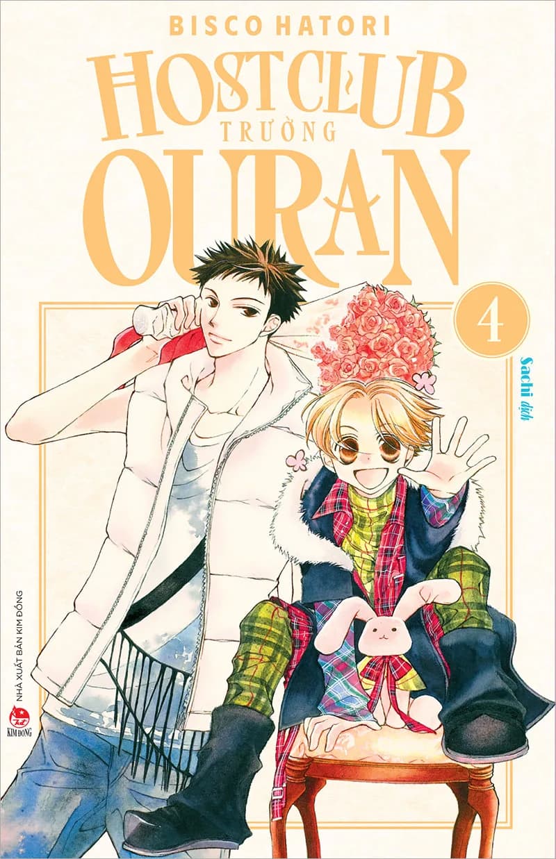 Host Club trường Ouran - Tập 4 - ảnh đúng phiên bản từ NXB Kim Đồng