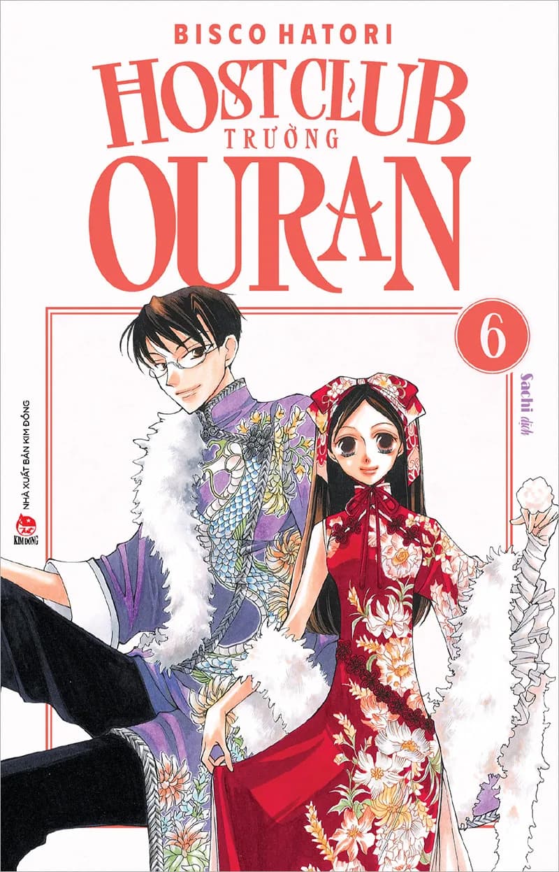 Host Club trường Ouran - Tập 6 - ảnh đúng phiên bản từ NXB Kim Đồng