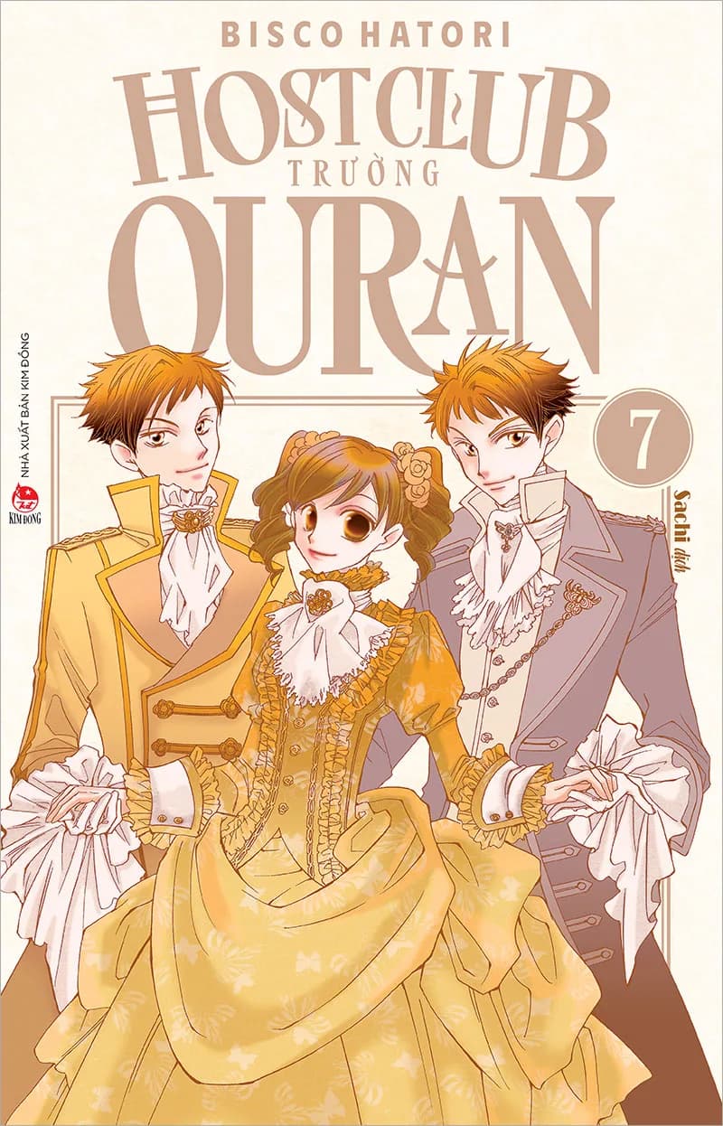 Host Club trường Ouran - Tập 7 - ảnh đúng phiên bản từ NXB Kim Đồng