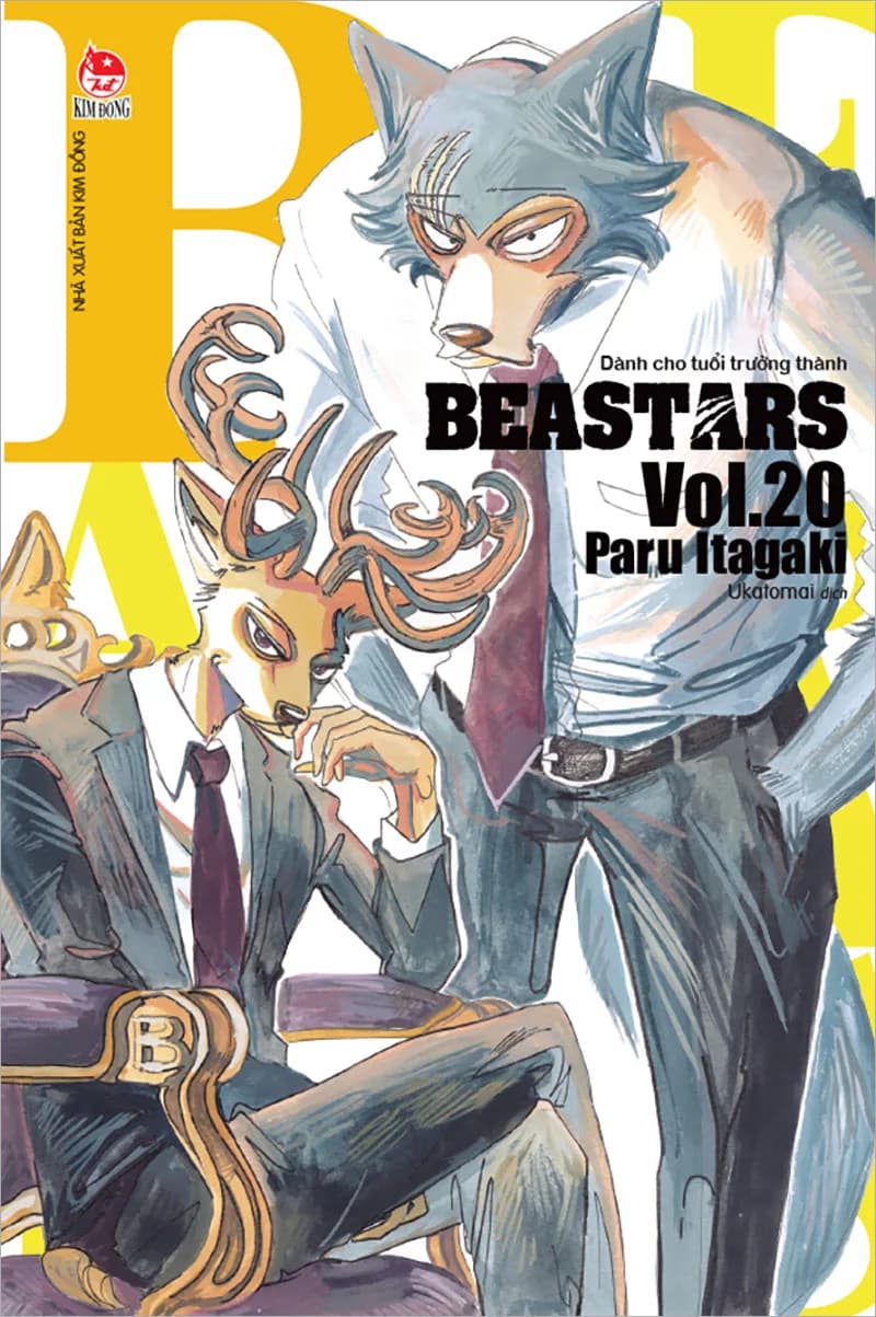 BEASTARS - Tập 20 - ảnh đúng phiên bản từ NXB Kim Đồng