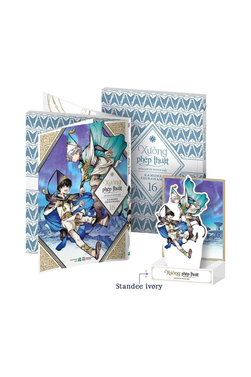 Xưởng Phép Thuật - Tập 16 (Bản đặc biệt, tặng standee ivory) - ảnh đúng phiên bản từ IPM