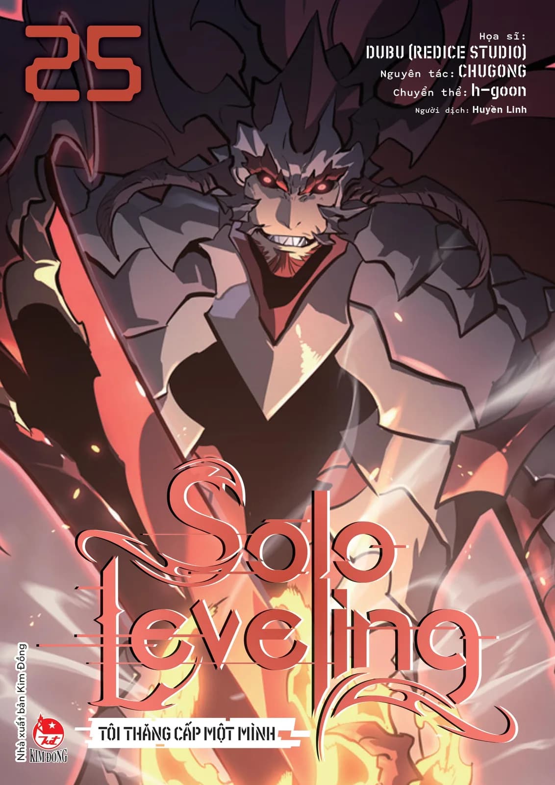 Bìa Solo Leveling - Tôi Thăng Cấp Một Mình