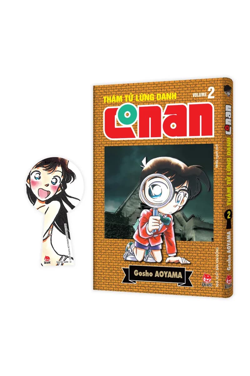 Bìa Thám Tử Lừng Danh Conan - Tập 2 - Bản Nâng Cấp - Tặng Kèm Bookmark