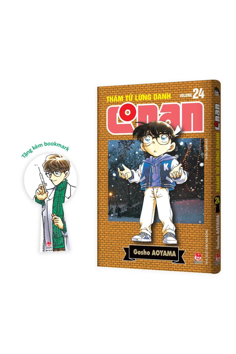 Thám Tử Lừng Danh Conan - Tập 24 - Bản Nâng Cấp - Tặng Kèm Bookmark - ảnh đúng phiên bản