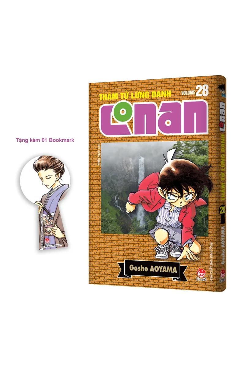 Bìa Thám Tử Lừng Danh Conan - Tập 28 - Bản Nâng Cấp - Tặng Kèm Bookmark