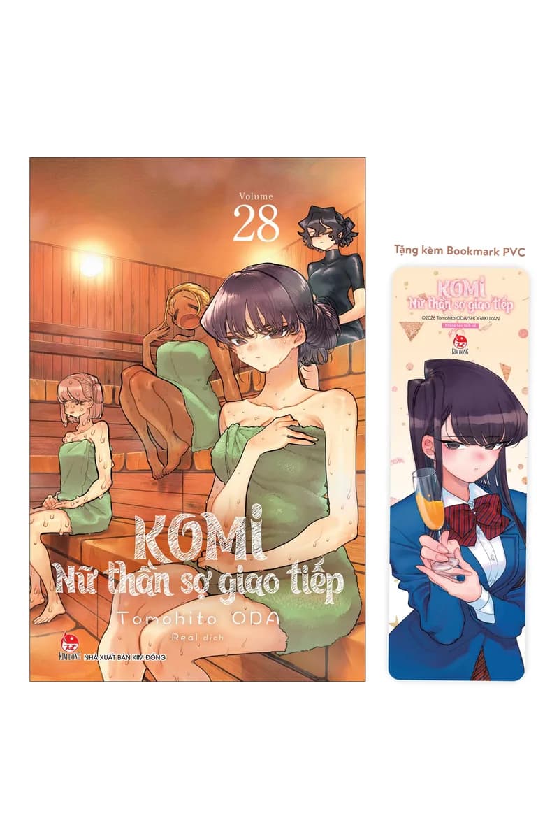 Komi - Nữ Thần Sợ Giao Tiếp - Tập 28 - Tặng Kèm Bookmark PVC - ảnh đúng phiên bản