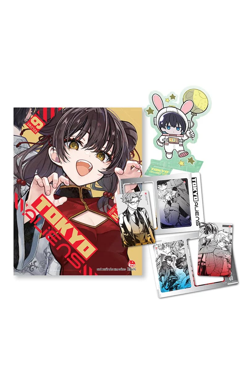 Tokyo Aliens - Tập 9 - Tặng Kèm Set Card - ảnh đúng phiên bản từ NXB Kim Đồng