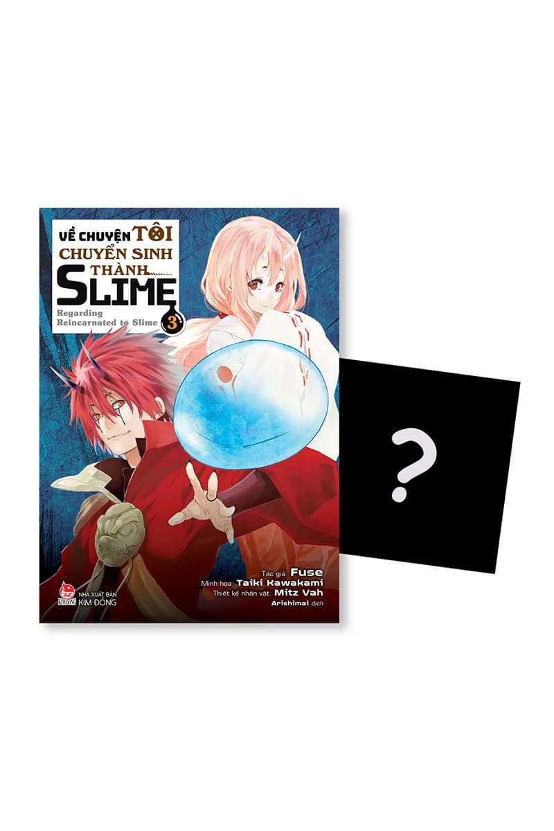 Về Chuyện Tôi Chuyển Sinh Thành Slime - Tập 3 - Tặng Kèm 4 Bookmark Nhỏ - ảnh đúng phiên bản từ NXB Kim Đồng
